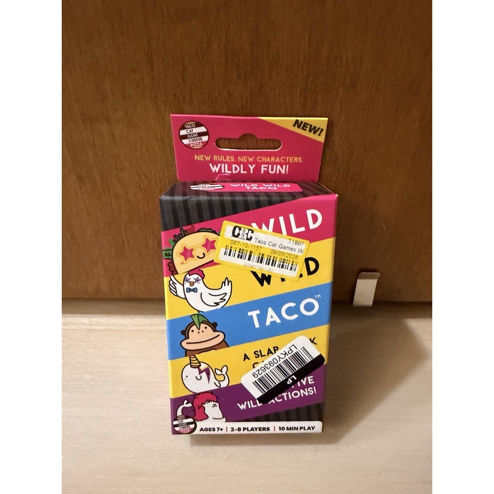 Wild, Wild Taco – by Taco Cat Goat Cheese Pizza - Hilarious, Fast-Paced Game